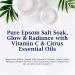 Dr Teal's Pure Epsom Salt Soak Glow & Radiance with Vitamin C & Citrus Essential Oils 3 lbs - Pack of 4 - Buy Online on GoSupps.com