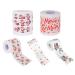 Merry Christmas Toilet Paper - 2/5 Rolls Christmas Toilet Paper Roll Santa Holiday Toilet Paper Fun Tissue Napkin Prank Novelty Colored Toilet Paper Santa Printed Paper Towels Gift