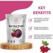 Organic Beet Root Powder 200 GRAM | Concentrated Whole Beet Root Source | High Dietary Nitrates - Raw Superfood Supplements - Great for Vegan Shakes & Smoothies - Non-GMO 7.05 Ounce (Pack of 1) - Buy Online on GoSupps.com