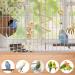 KATUMO Bird Toys Set - Hideout, Perch, Swing, Chew Toys - Bird Cage Accessories for Parakeets, Budgies, Cockatiels, Lovebirds - 6pcs - Buy Online on GoSupps.com