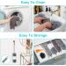 12pcs Microfiber Dusters with Extension Pole | Washable & Bendable | Extendable Feather Duster for Cleaning High Ceiling, Fan, Blinds, Furniture, Cars - Buy Online on GoSupps.com
