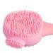 Buy Silicone Facial Cleansing Brush - 4 in 1 Beomeen Face Scrubber for Exfoliating & Massage - Deep Clean Gentle Double-Ended Design (Pink) - International Shipping Available - Buy Online on GoSupps.com