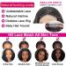 SheFleek 250 Density HD Lace Front Wig 26 Inch Body Wave Closure - Pre Plucked Brazilian Human Hair 250% Density - Buy Online on GoSupps.com
