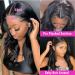 SheFleek 250 Density HD Lace Front Wig 26 Inch Body Wave Closure - Pre Plucked Brazilian Human Hair 250% Density - Buy Online on GoSupps.com