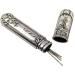 2-Piece Vintage Needle Case with Self-Threading Needles - Copper & Silver Medium - Buy Online on GoSupps.com