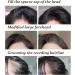 Root Touch Up Hair Powder Stick - Waterproof Longlasting for Thicker Fuller Look - Cover Grey Hair - BLACK - Buy Online on GoSupps.com