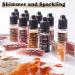 LET'S RESIN Metallic Alcohol Ink Set - 24 Colors | High Concentrated Shimmer Mixatives | Alcohol Paint for Resin Art, Petri, Tumblers & Coasters - Buy Online on GoSupps.com