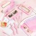 175 Piece Lash Packaging Wholesale Kit with Empty Boxes, Trays, Tweezers, and Brushes - Pink - Buy Online on GoSupps.com