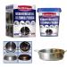 Stainless Steel Cleaner and Polish | Stainless Steel Cleaner and Polish - Multi-Purpose Polish and Cleaner Paste Stainless Steel Cleaner for Appliances Kitchen Cleaning and Stain Removal Paste 12b