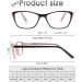 Stylish Women's Cat Eye Reading Glasses 4-Pack with Cases - Lightweight Frame, Spring Hinge - 2.0x Magnification - Buy Online on GoSupps.com