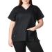 WonderWink Origins Lima Scrub Top - Women's 3X-Large Black - Buy Online on GoSupps.com