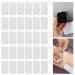Tens device electrodes pads 30 pieces 9x5cm glue electrodes pads for tens ems devices trainer reusable for relieving muscle back and joint pain compatible with the most tens