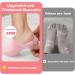 Buy Silicone Socks for Dry Cracked Feet - Thickened Moisturizing Foot Mask & Exfoliating Spa Gel Socks - 2 Pairs for Women | International Shipping Available - Buy Online on GoSupps.com