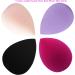 Makeup Sponge Blender Set of 4 Pcs + Foundation Brush | Mocarheri Soft Sponge for Liquid Foundation, Creams, Powders | Latex-Free Wet/Dry Sponge | Multicolor - Buy Online on GoSupps.com