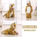 Doladola Unisex Baby Tiger Hooded Romper Jumpsuit - Ages 2-3.5 Years - Buy Online on GoSupps.com