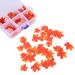 370 Pcs Leaves Edible Wafer Paper Cake Toppers Decorations Pre-cut Edible Wafer Paper Sheets Cupcake Cake Dessert Toppers Birthday Party Baby Shower Decorations Brown-370pcs