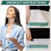 Hshduti Organic Castor Oil Pack - Adjustable Reusable Cotton Flannel Neck Compress in Khaki | Comfortable & Soft for Restful Sleep - Buy Online on GoSupps.com