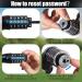High-Security 5-Digit Number Lock Chain Bicycle Lock - 7x900mm for Bikes eBikes & Motorcycles - Durable & Safe Black Lock - Buy Online on GoSupps.com