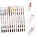 FRCOLOR 12 Eyeliner Pencil Glitter Eyeliner Eye Liner Sharpeners Cosmetic Pencils Set Makeup Pen Water Proof 1 count (Pack of 1) As Shown - Buy Online on GoSupps.com