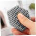 Healeved Silicone Face Brush - Exfoliator & Cleansing Scrubber for Radiant Skin - Grey 6.5x6.0x3.0CM - International Shipping Available - Buy Online on GoSupps.com
