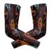 ZZKKO Ancient Dragon Cooling Arm Sleeves Cover Uv Sun Protection for Men Women Running Golf Cycling Arm Warmer Sleeves 1 Pair