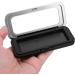 Hohopeti Palette de Maquillage Vide M Portable Couvercle Transparent Finition Noire Mate pour Fards Paupi res Blush et Rouge L vres Trousse Pratique et L g re Emporter - Buy Online on GoSupps.com