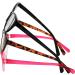 Betsey Johnson Women's Fairisle Cat Eye Reading Glasses - Black Tortoise Pink Gradient - 54mm +2.5 | Stylish & Chic eCommerce Shipping Internationally - Buy Online on GoSupps.com