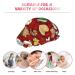 Happy Christmas Printed Waterproof Shower Cap for Women - Fits All Head Sizes and Hair Textures - Buy Online on GoSupps.com