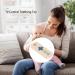 Soft Silicone Teething Toy for Toddlers - Odorless and Anxiety-Relieving Teething Toy for Home - White - Buy Online on GoSupps.com