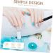 CORHAD 1 Set nail polisher nail polishing head nail sand bands manicure sanding bands professional nail drill nail drill bit pedicure sand belt Stainless Steel. Silicone. Quartz. Ceramics 7.1x5.7cm Picture 2 - Buy Online on GoSupps.com