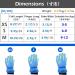 JEELAD Kids Snow Gloves - Blue XS (3-5 years) | Winter Ski & Snowboard Gloves for Boys & Girls - Buy Online on GoSupps.com