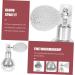 FOMIYES 2 pcs Sprayer Shimmer Spray Glittering Sequin Highlighter Powder Makeup Cosmetic 7x5.5cmx2pcs Silver Whitex2pcs - Buy Online on GoSupps.com