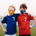 50PC 3-Ply Disposable_Face_Mask with Football Patterns Design Breathable Comfortable for Girls Boys Kids Use - Buy Online on GoSupps.com