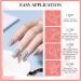 TEEROVA Gel Nail Polish Set - 6 Colors Popular Nail Gel Polish All Seasons Soak Off LED Nail Lamp Gel Nail Kit Manicure DIY Home Salon Nail Art Gifts Box (D) - Buy Online on GoSupps.com