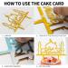 Eid Mubarak Cake Topper Ramadan for Hajj Mubarak Cake Decorations - Buy Online on GoSupps.com