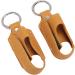 Asthma Inhaler Holder 2 Pieces of Easy-Access PU Inhaler Case with Snap Closure Useful for Traveling (Turmeric) - Buy Online on GoSupps.com