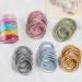 minkissy 12 Boxes Bracelet Hair Ties Hair Ties Bands Rope Pigtail Band Ponytail Holder Hair Holder Elastic Hair Rings Wrap Bracelets for Women Nylon Hair Bands Women's Hair Rope Dense - Buy Online on GoSupps.com