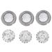 Electric shavers Head Electric shavers Replacement Heads Blades 3 Series Beard Cutter Replacement Blades Stainless Steel Razor Cutter Head Fit for shavers Series Replacement Heads Hq3 Hq4 Hq5 q6