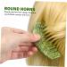 Anneomes Portable Jade Comb & Beauty Plate - Body Massage & Hair Head Scrubber - Buy Online on GoSupps.com