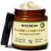Hicream Beef Tallow for Skin, Beef Tallow and Honey Balm, 100% Organic Grass-Fed Beef Tallow Balm, Face & Body Moisturizer, Deeply Nourishment for Dry, Cracked, Sensitive Skin, Natural Formula (4 Oz)