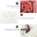 FOMIYES Exfoliating Loofahs Set - 2 Pack Mesh Wash Balls for Bath & Shower | White Flower Scrubber & Pink Loofah Brush | 16x16cm - Buy Online on GoSupps.com