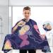 Waterproof Barber Cape - Laser Butterfly & Cheetah Haircut Bib for Men & Women | Unisex Hair Cutting Cape - Buy Online on GoSupps.com