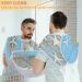 Starfish Fishing Nets Beard Bib - Non-Stick Waterproof Grooming Cape with Suction Cups | Perfect Gift for Men - Buy Online on GoSupps.com