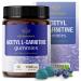 HERBAMAMA Acetyl L-Carnitine Energy Gummies - 1500 mg ALCAR Energy Support Supplements for Women and Men - Vegan Gelatin-Free Non-GMO - 60 Blueberry-Flavored Chews