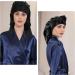 Arqumi Silk Bonnet 2PCS - Adjustable Satin Hair Wrap for Sleeping - Large Hair Cap for Curly Thick Black Hair - Pink&Black A - Buy Online on GoSupps.com