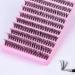 Laluerck DIY Lash Extensions Kit with D Curl Lash Clusters Lash and Seal Lash Applicator for Self Application at Home 8 To 15mix - Buy Online on GoSupps.com