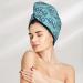 Best Dad Ever Hair Towel Wrap - Quick Drying Hair Turban with Button | Premium Hair Drying Towel - Buy Online on GoSupps.com