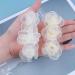 Inilbran Vintage Flower Hair Clips Rose Flower Hair Barrettes Lace Tulle Flower Hairclips Flower Wedding Hair Clips Decorative Hair Accessories for Women and Girls Headdress Champagne - Buy Online on GoSupps.com