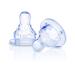 Nuby 2-Pack Three Flow Standard Neck Nipples - 2 Count | Buy Online - Buy Online on GoSupps.com