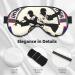 Buy Taekwondo Design Soft Sleep Eye Mask | Breathable Female Eye Patch for Travel & Relaxation - Buy Online on GoSupps.com